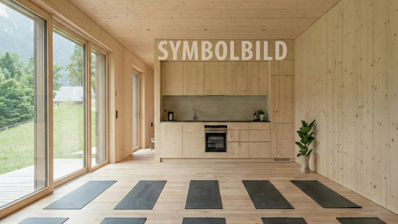 Visualisierung Yogaraum